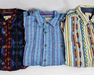 #21 • 3 Territory Ahead Button-Down, Long-Sleeve Shirts, Men's Size Large
