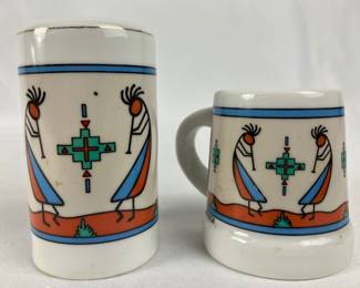 #43 • Noritake Boulder Ridge #8674 Stoneware Serving Bowl, S&P Shakers, with 2 Maack Minis
