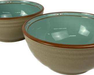 #88 • Two Vintage Noritake Boulder Ridge Serving Bowls
