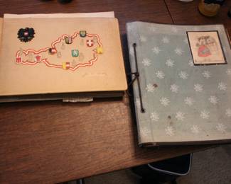 Vtg scrapbooks photos travel...