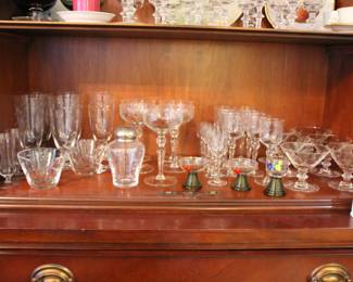 Hawkes "Aquila" crystal stemware