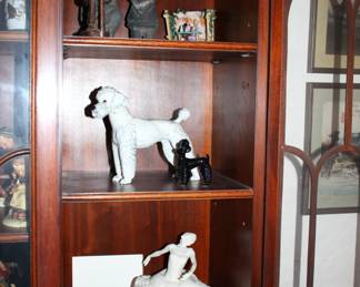 Goebel poodle; "Pavlova" ballerina by Stuart Feldman