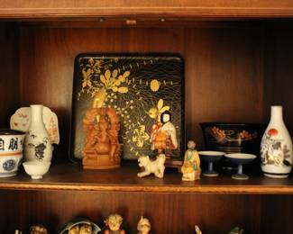 Japanese porcelains ,enamelware