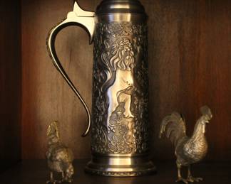 Pewter stein