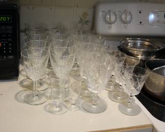 Crystal stemware