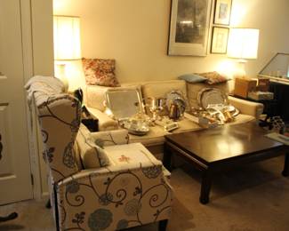 Living room, newer recliner