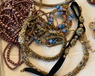 Hand beaded necklaces