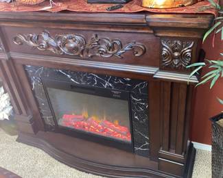 electric fireplace 