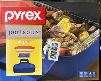 Open box portable Pyrex
