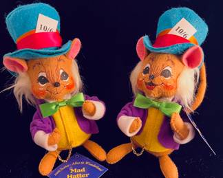 Annalee Storybook Mice "Alice in Wonderland" series