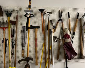 Yard and garage tools