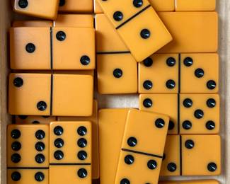 Vintage Bakelite dominos