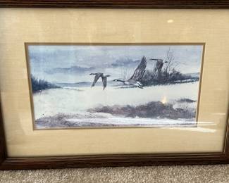 Painting signed by J. Trout