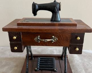 Sewing machine music box