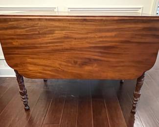 Vintage double dropleaf dining table