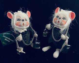 Annalee Storybook Mice "A Christmas Carol" series