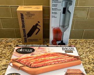 New in box kitchen items