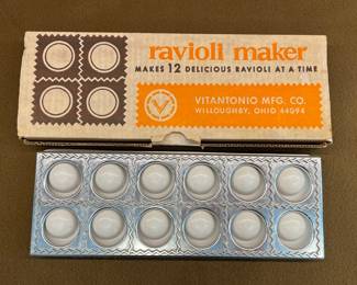 Vintage ravioli maker