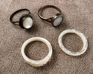 Mother of pearl jewelry