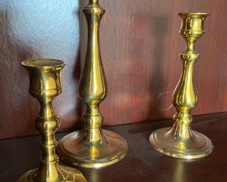 Brass candlesticks from India