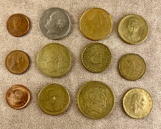 Foreign coins