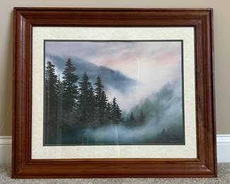 Print signed by Robert A. Tino