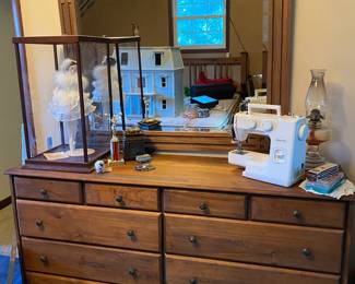 Chest of drawers sold 
Mirror is Available 