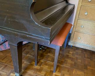 Baldwin Parlor Grand Piano. Has recently been tuned and appraised for $4000 to $6000 which we have in writing