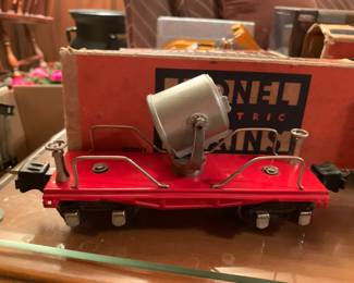 Lionel train searchlight car