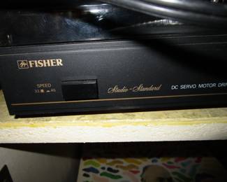 Fisher turntable