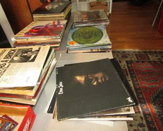 100's of rock record albums *all in GREAT condition