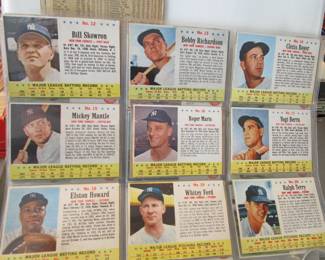 More baseball cards