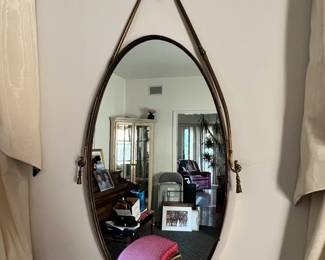 Vintage Oval Wall  Mirror