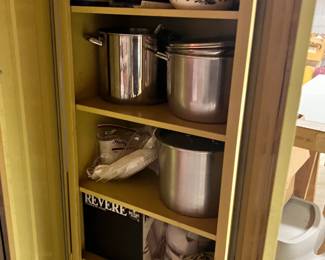 Various pots/pans