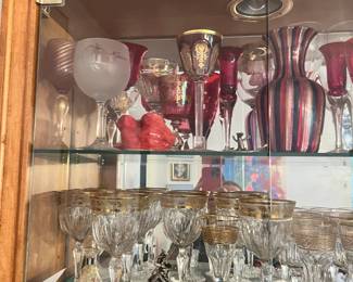 various glassware