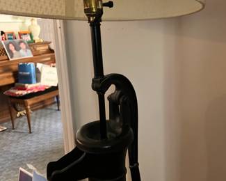 Well Pump Lamp