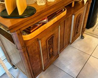 rolling kitchen cart