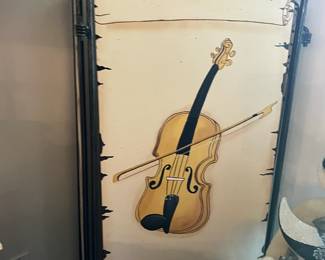 Folding music themed divider