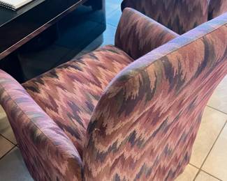 dining room chairs with wheels