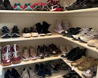 Designer athletic shoes 