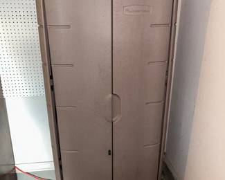 Rubbermaid storage cabinet