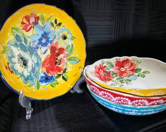 The Pioneer Woman Melody 4-Piece Pasta Bowl Set