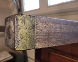 Antique desk legs