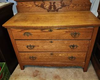 Antique dresser.