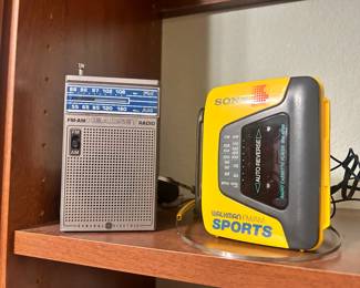 GE FM/AM Headset Radio