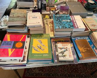 Books of every type. 