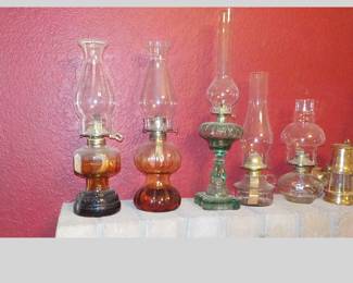 Vintage Oil Burning Lanterns