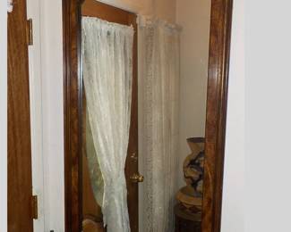 Entry Wood Framed Mirror