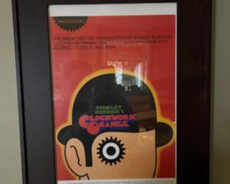 1995 A Clockwork Orange Famed Movie Poster