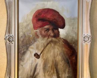 Vintage Original Oil Painting from Napoli/Naples Italy